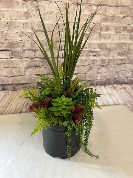 Succulent drop in planter