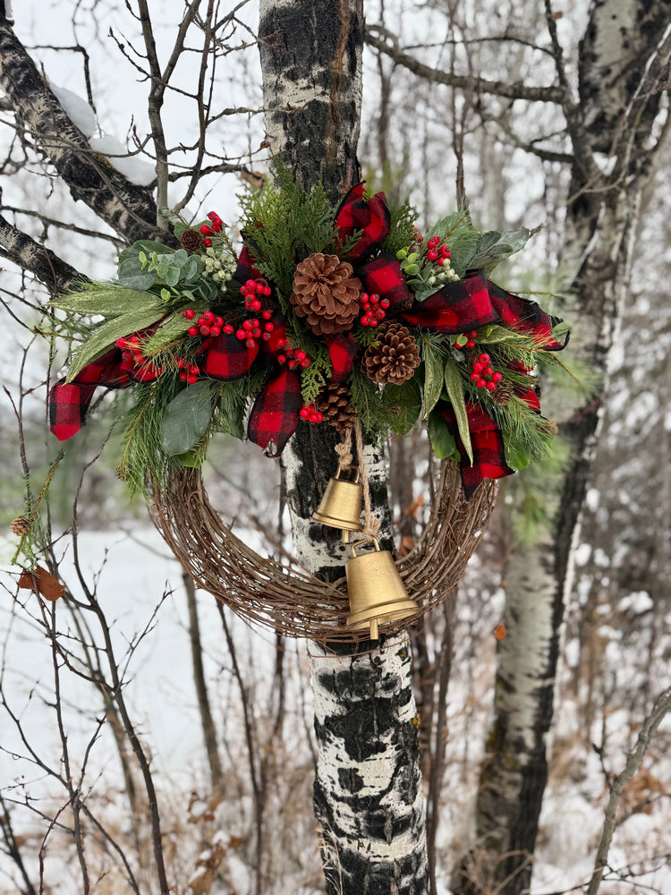 Farmhouse Bell Wreath