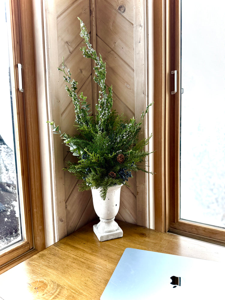 Juniper Wintergreen Arrangements