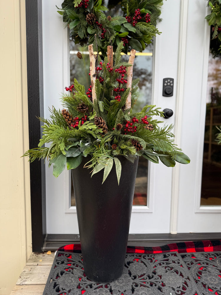 Winterberry urn filler