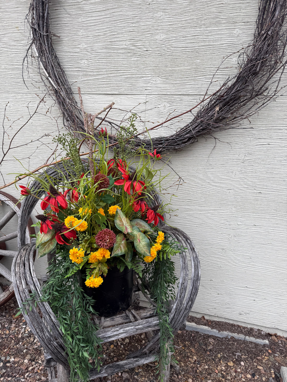 Wildflower planter insert