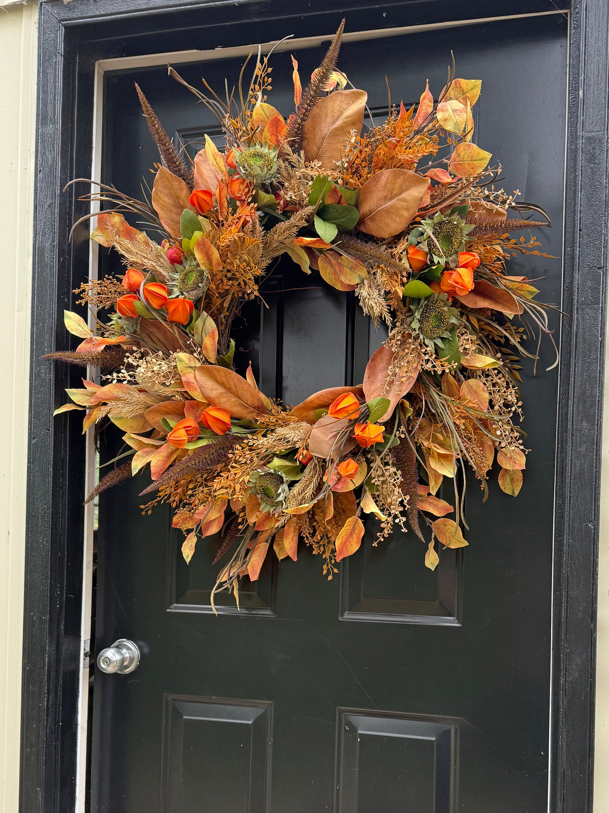 Harvest Glow Botanical Wreath