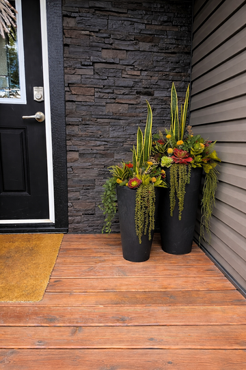 Set Of Two Tropical Inserts