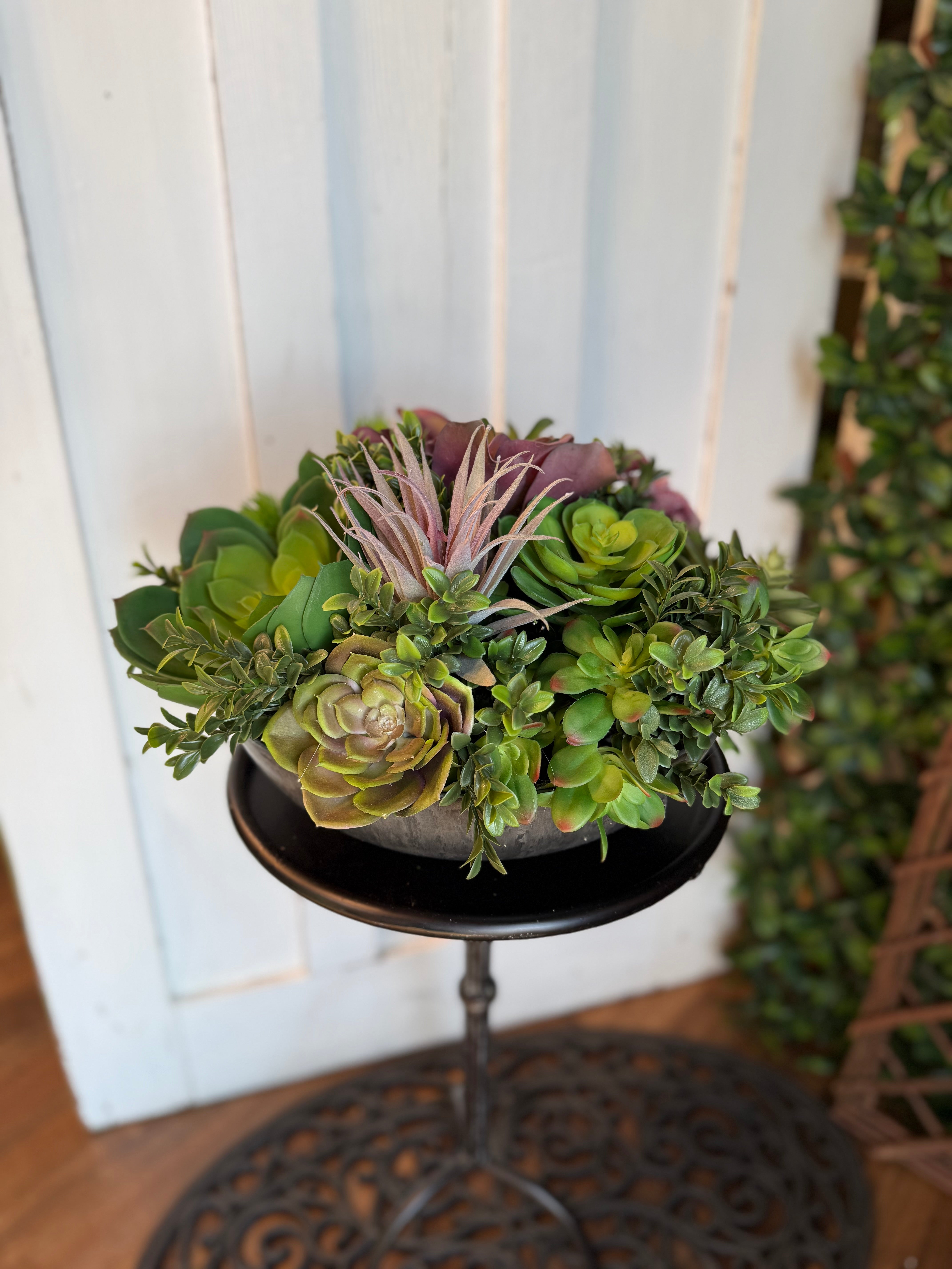 Purple Succulent Arrangement