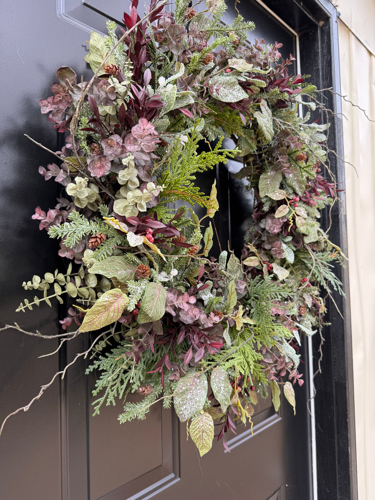 Burgundy Nature Wreath