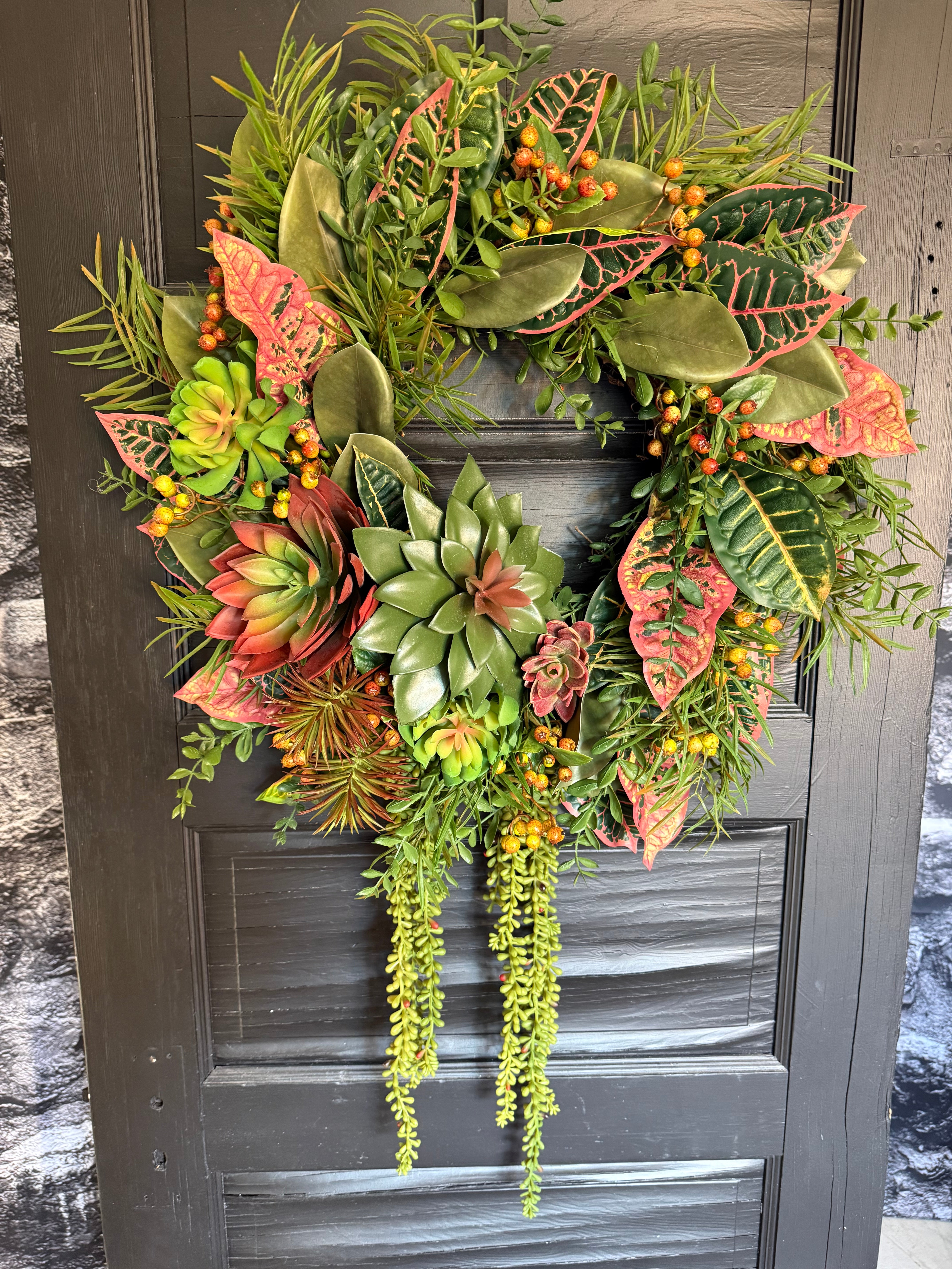 Succulent Wreath