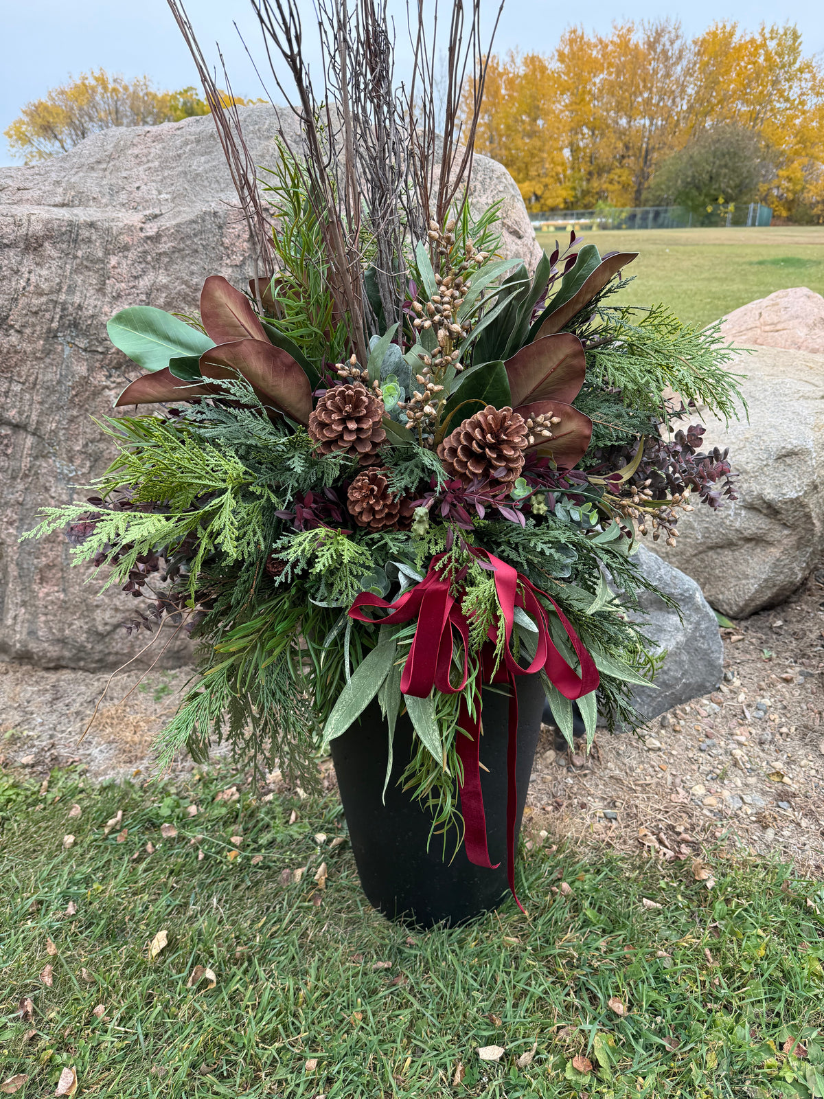 Winter Urn Filler