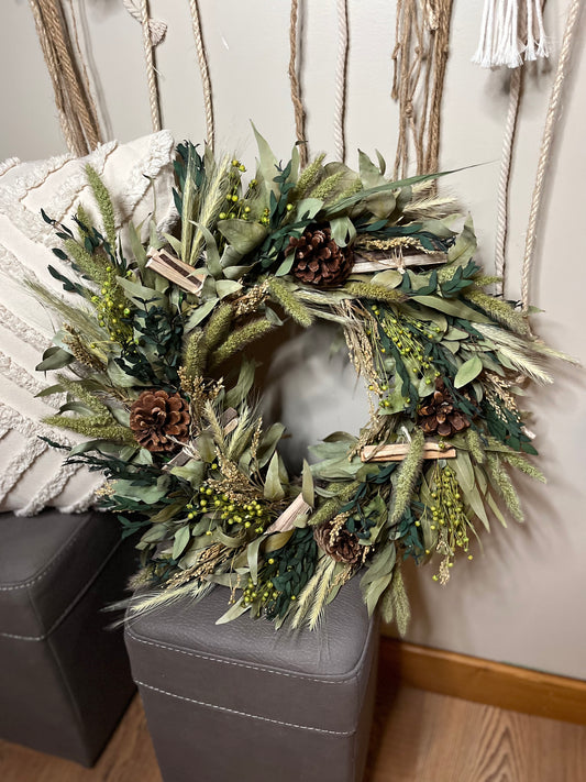 Winter dream wreath