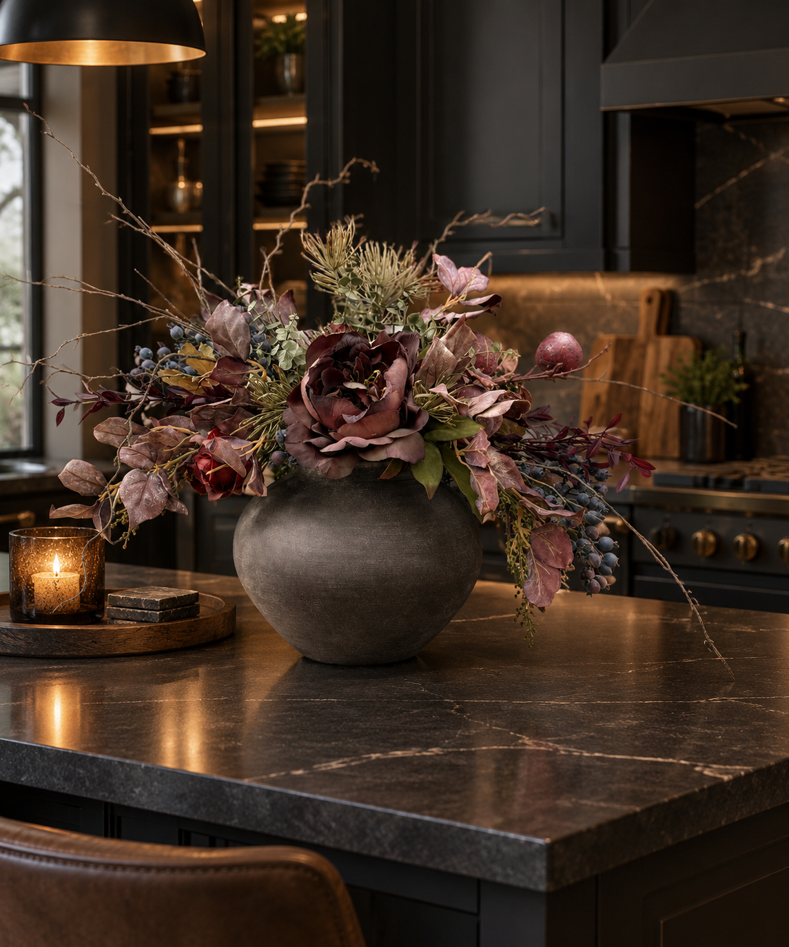 Magnolia Vase Arrangement