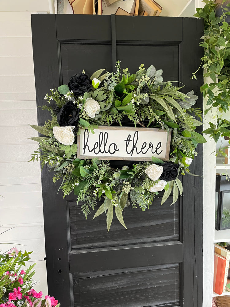 Hello Wreath