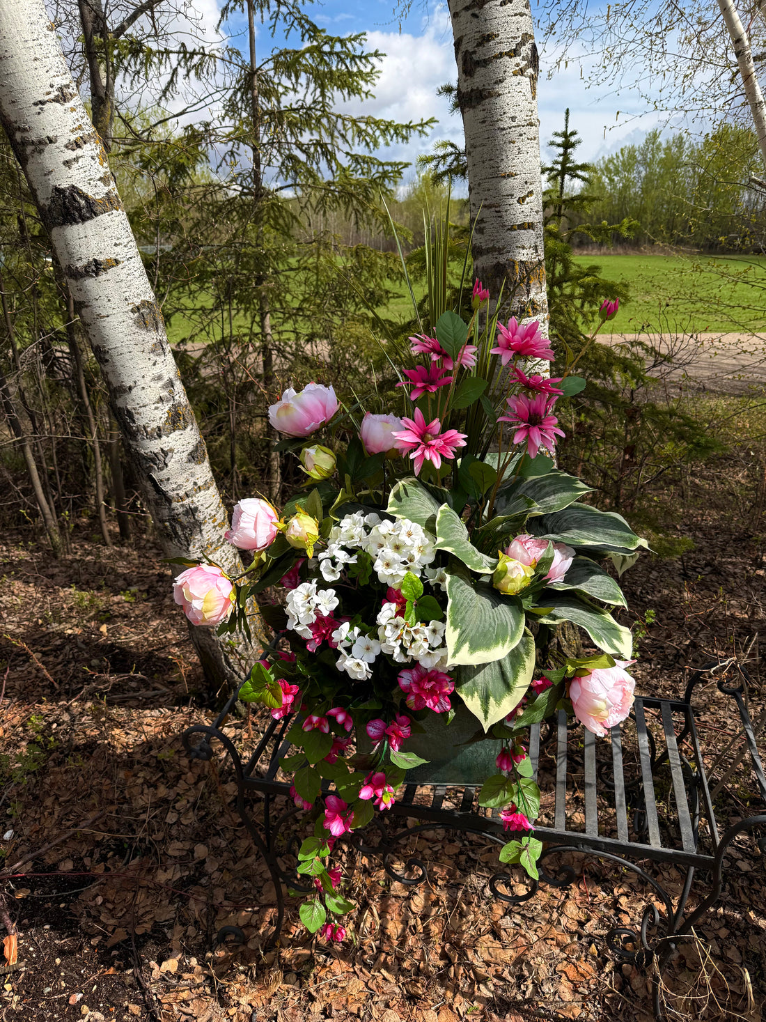 Mixed Floral Planter