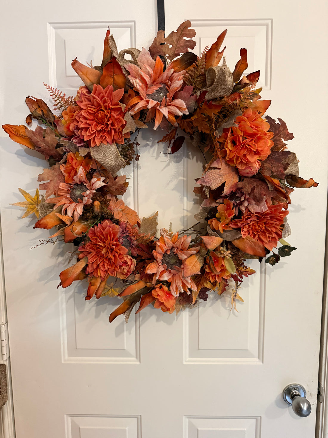 Fall Sunflower Wreath