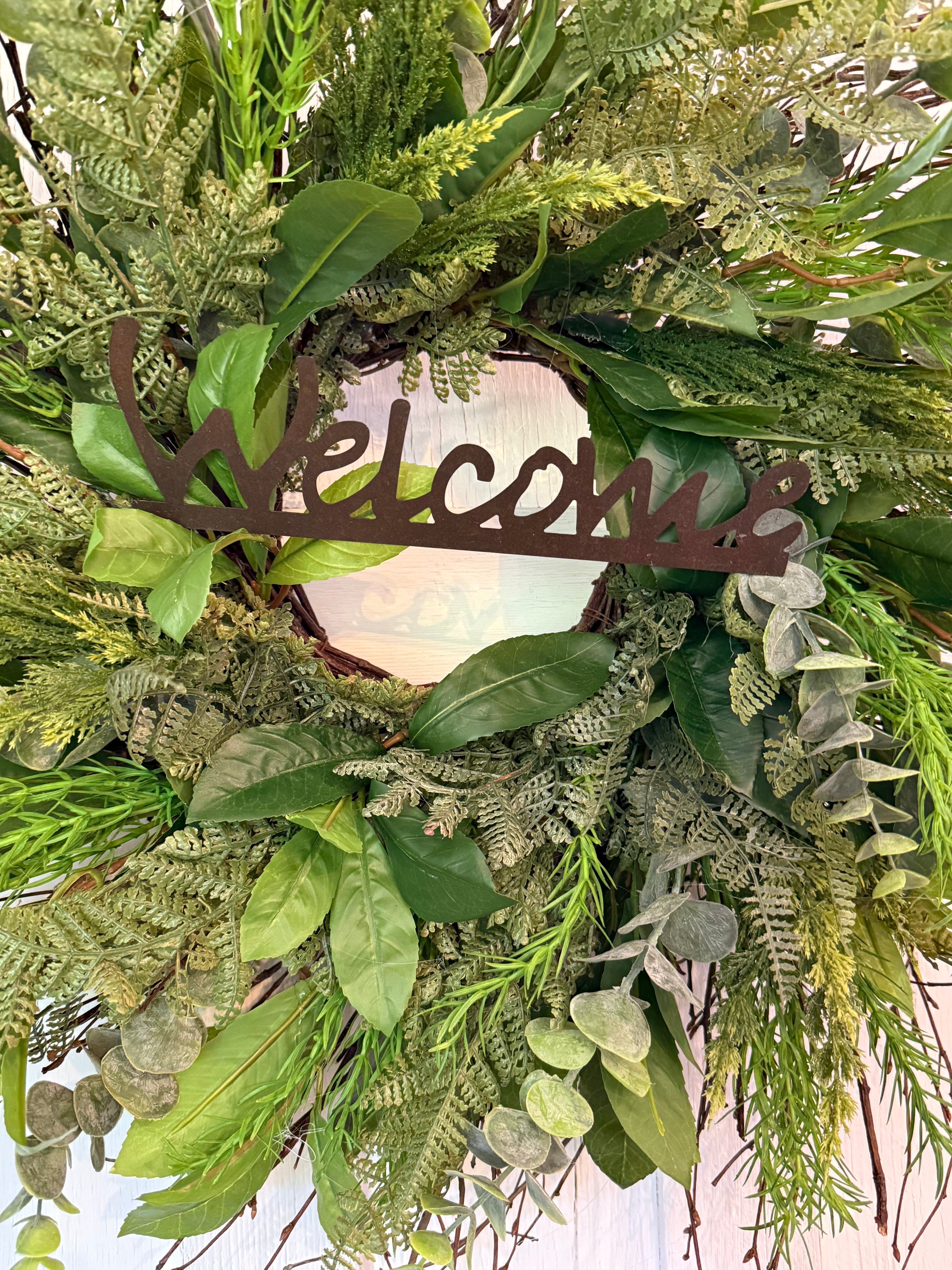 Welcome wreath