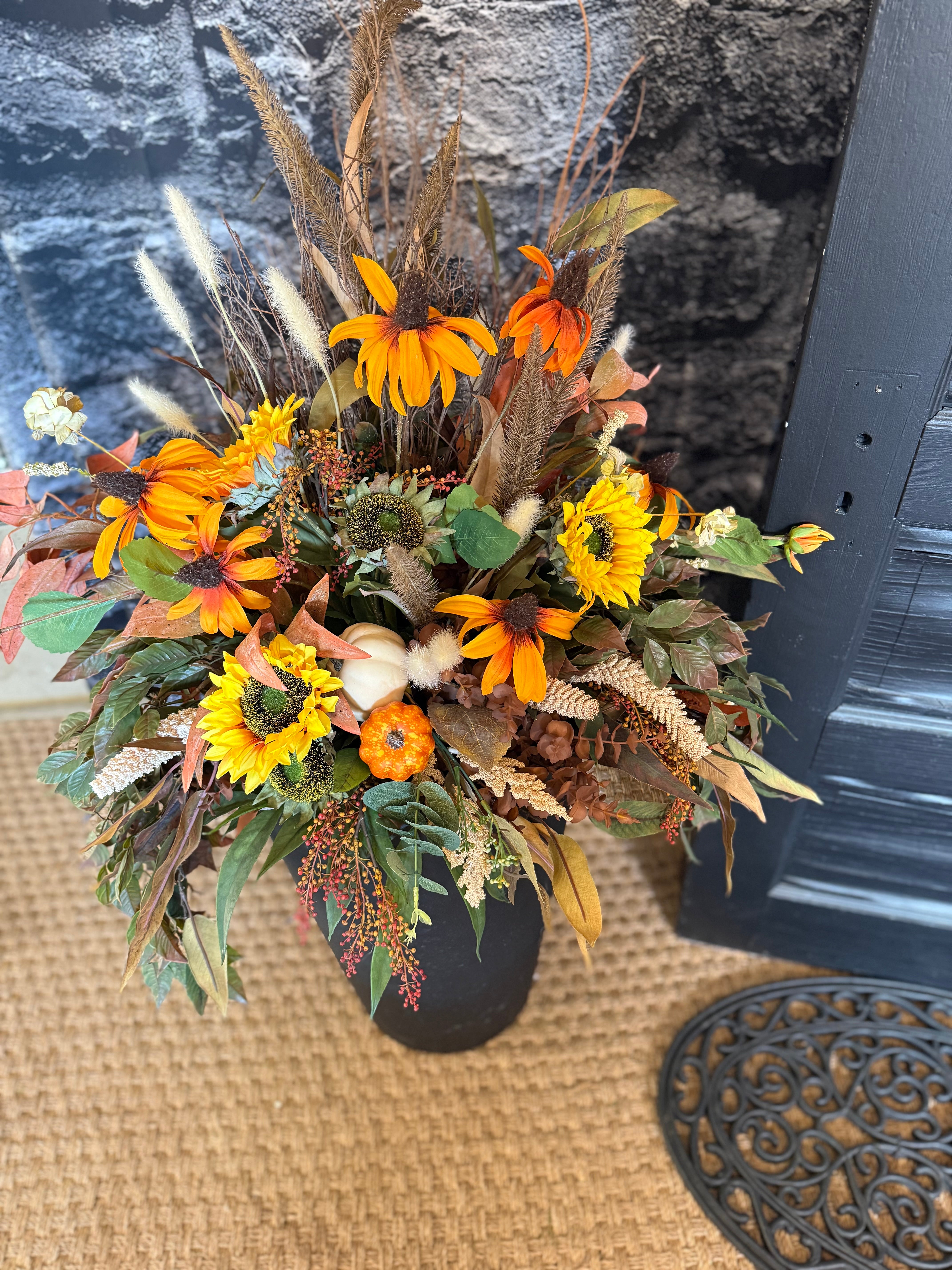Sunflower Drop in Planter