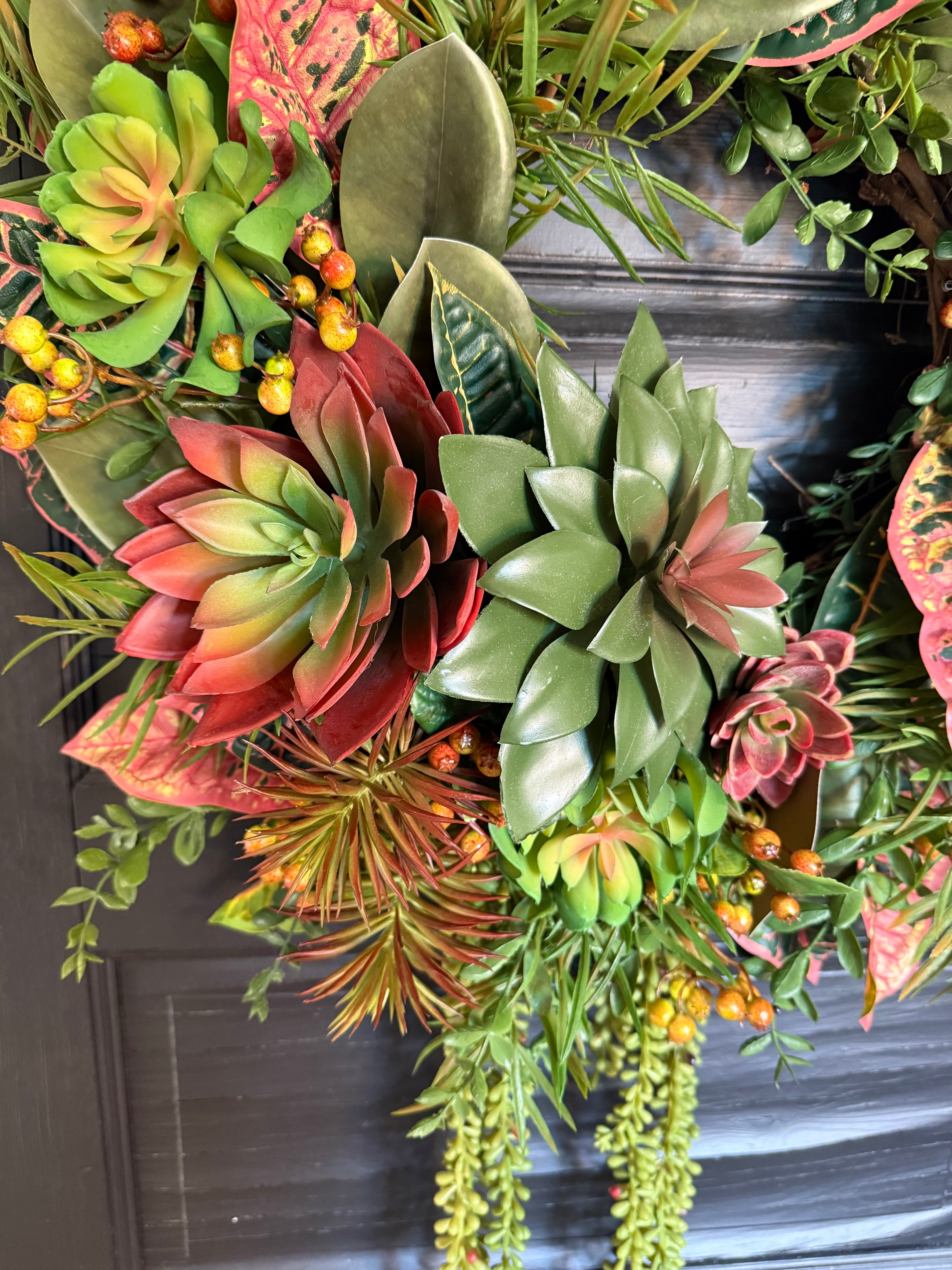 Succulent Wreath