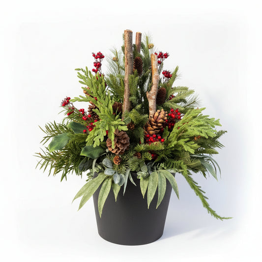 Winterberry urn filler