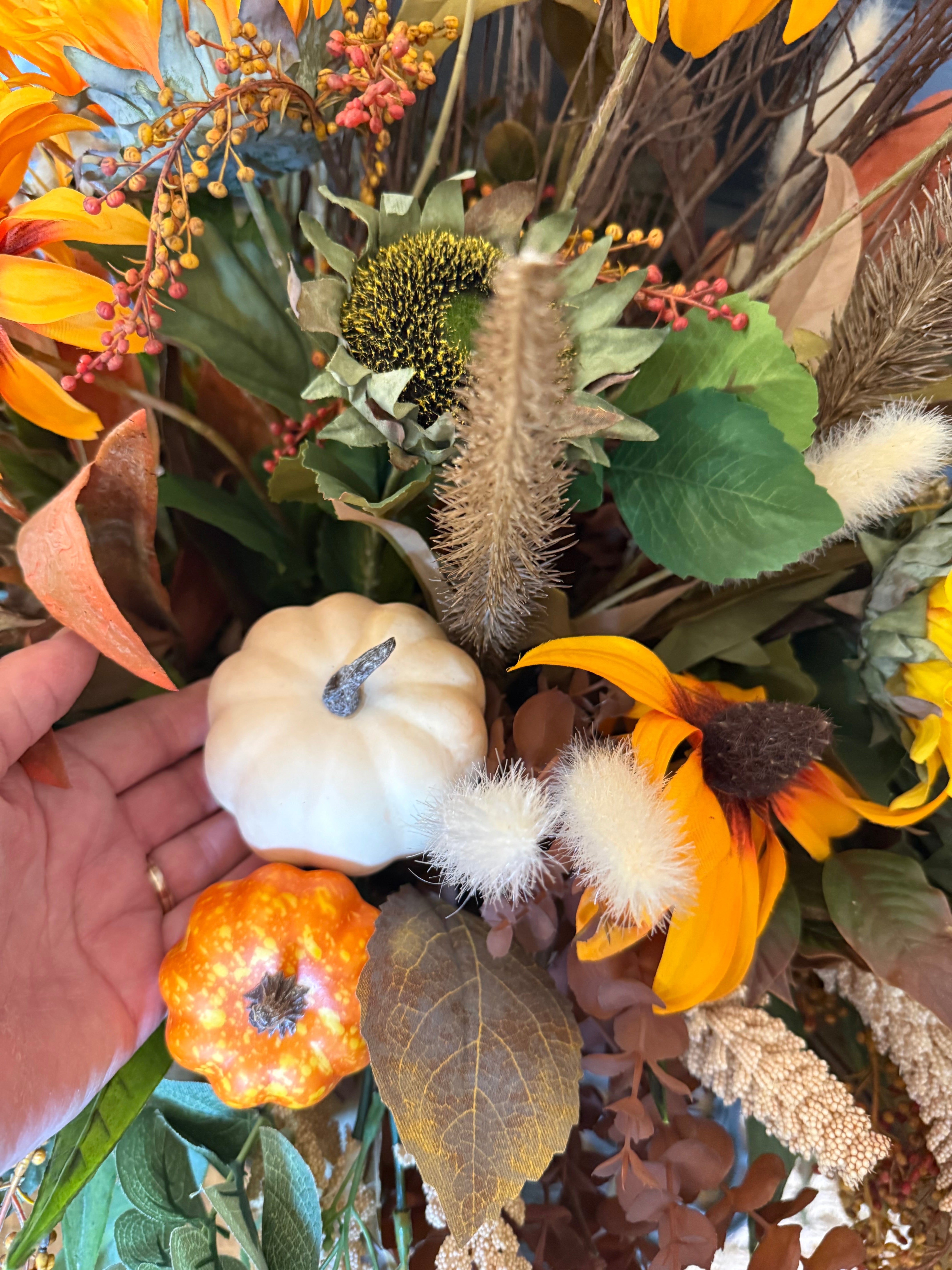 Sunflower Drop in Planter