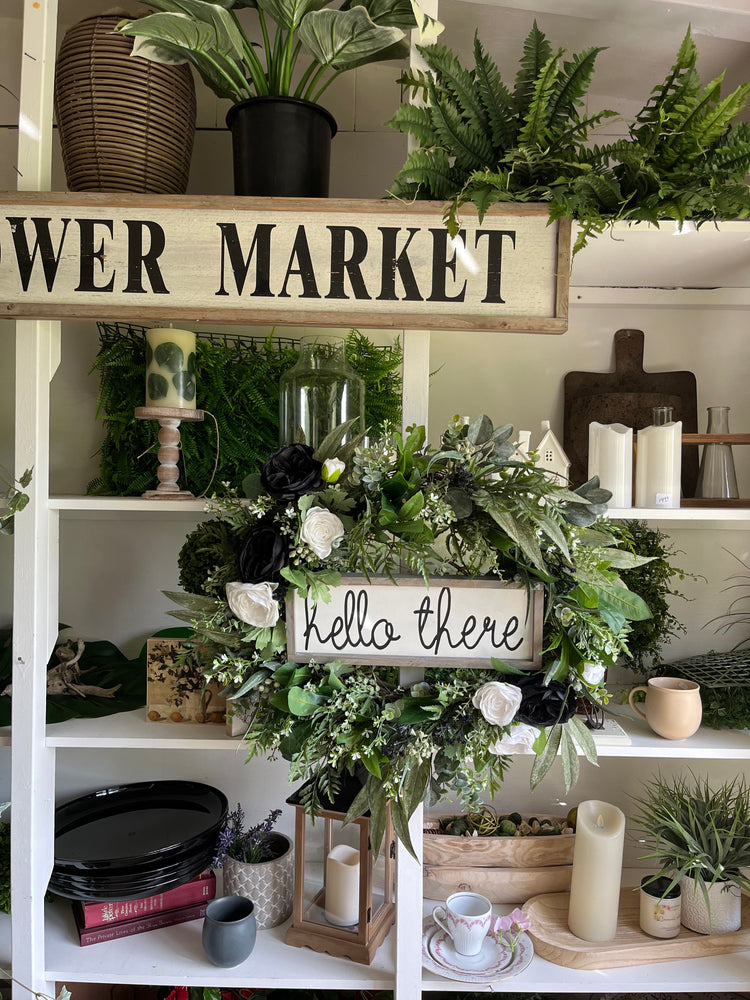 Hello Wreath