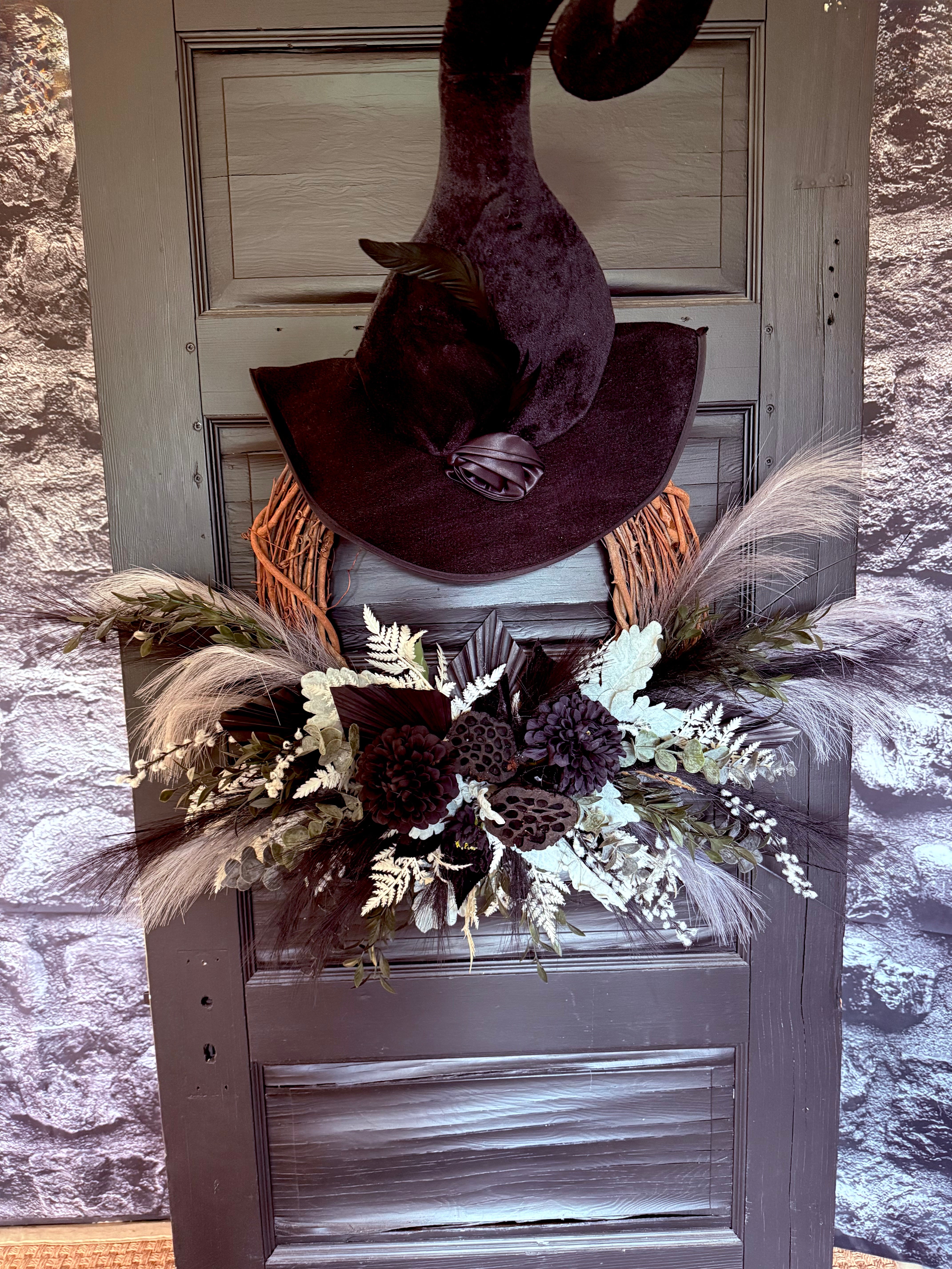 Witch Hat Wreath