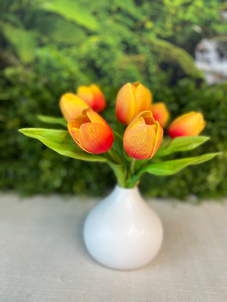 Orange tulip  arrangement