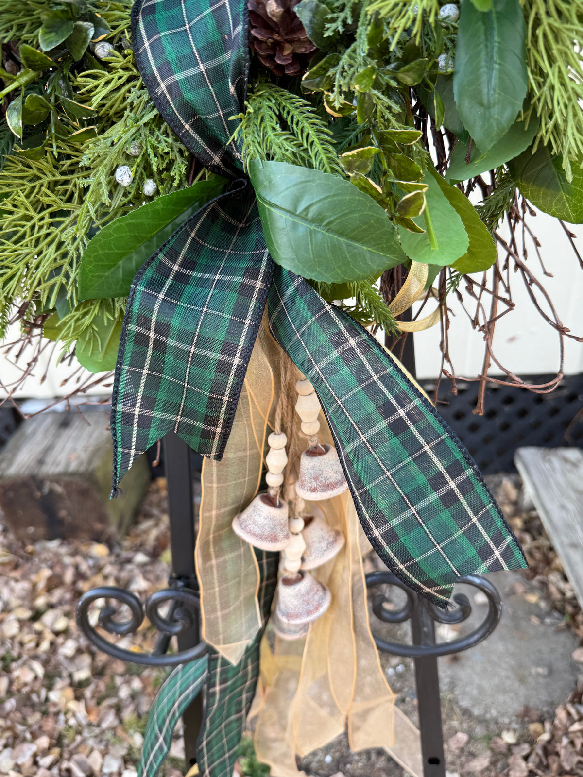 Evergreen Winter Wreath