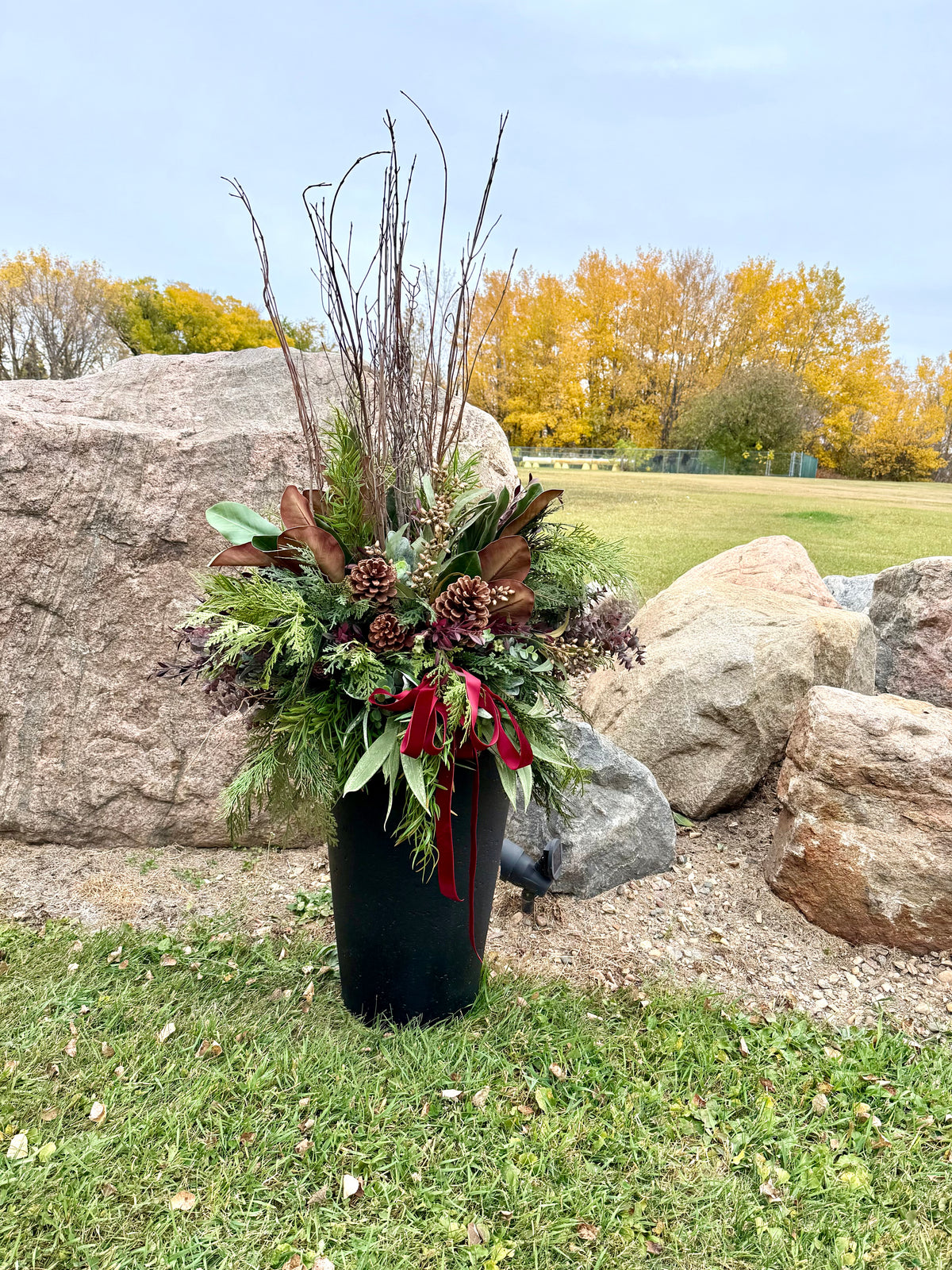 Winter Urn Filler