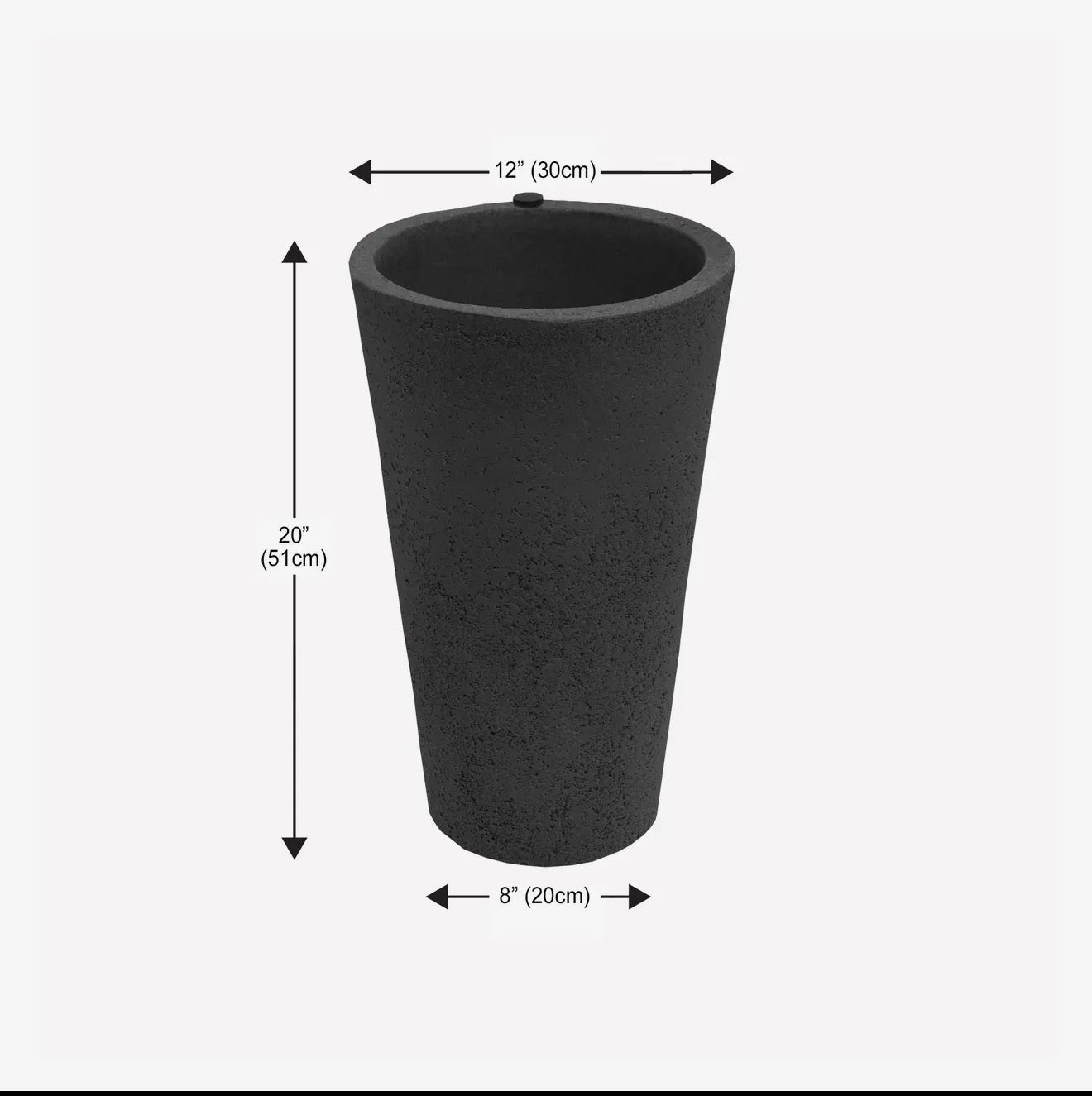 Medium Faux Succulent Insert with Optional Planter