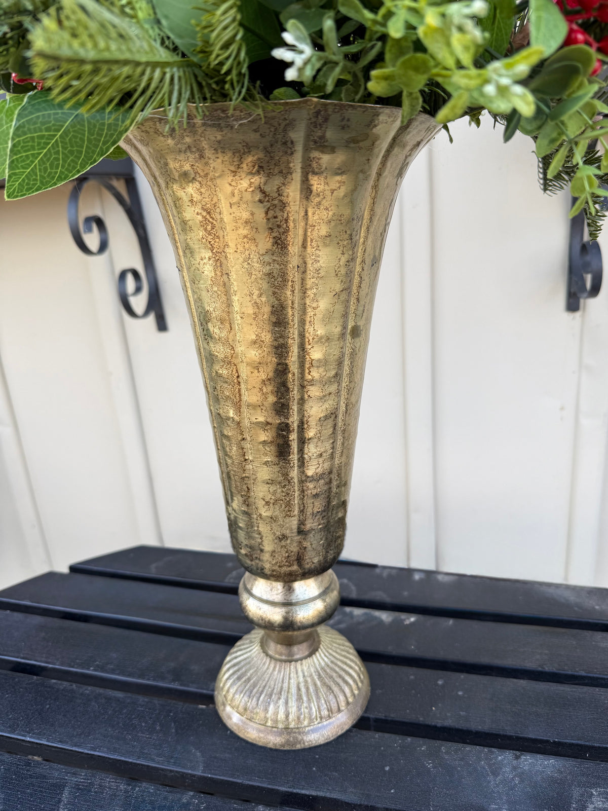 Tall Christmas Vase Arrangement
