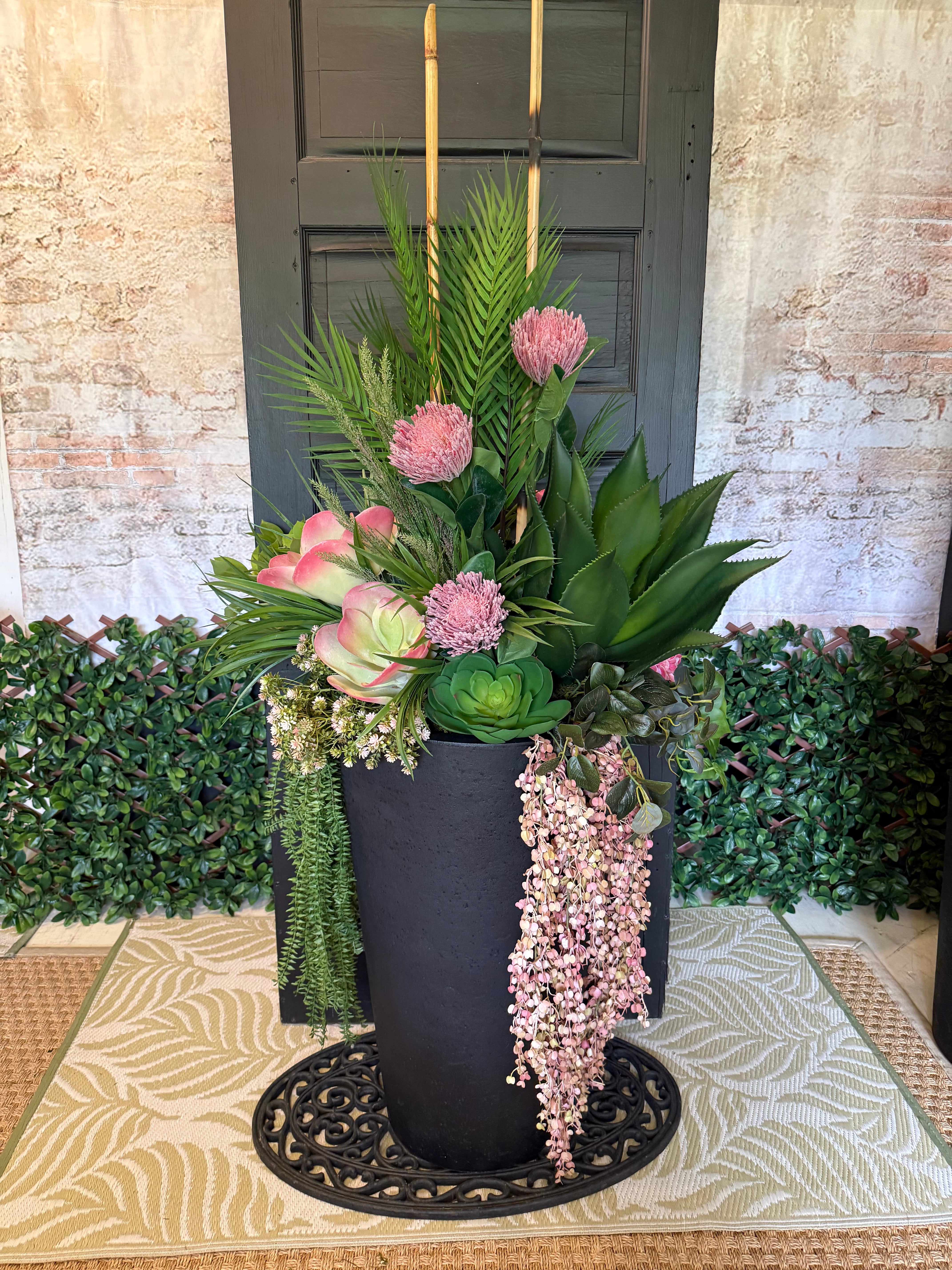 Large Tropical Drop in Planter