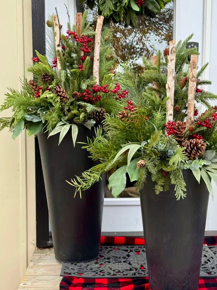 Winterberry urn filler