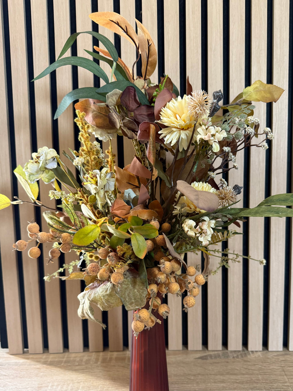 Fall Vase Arrangement