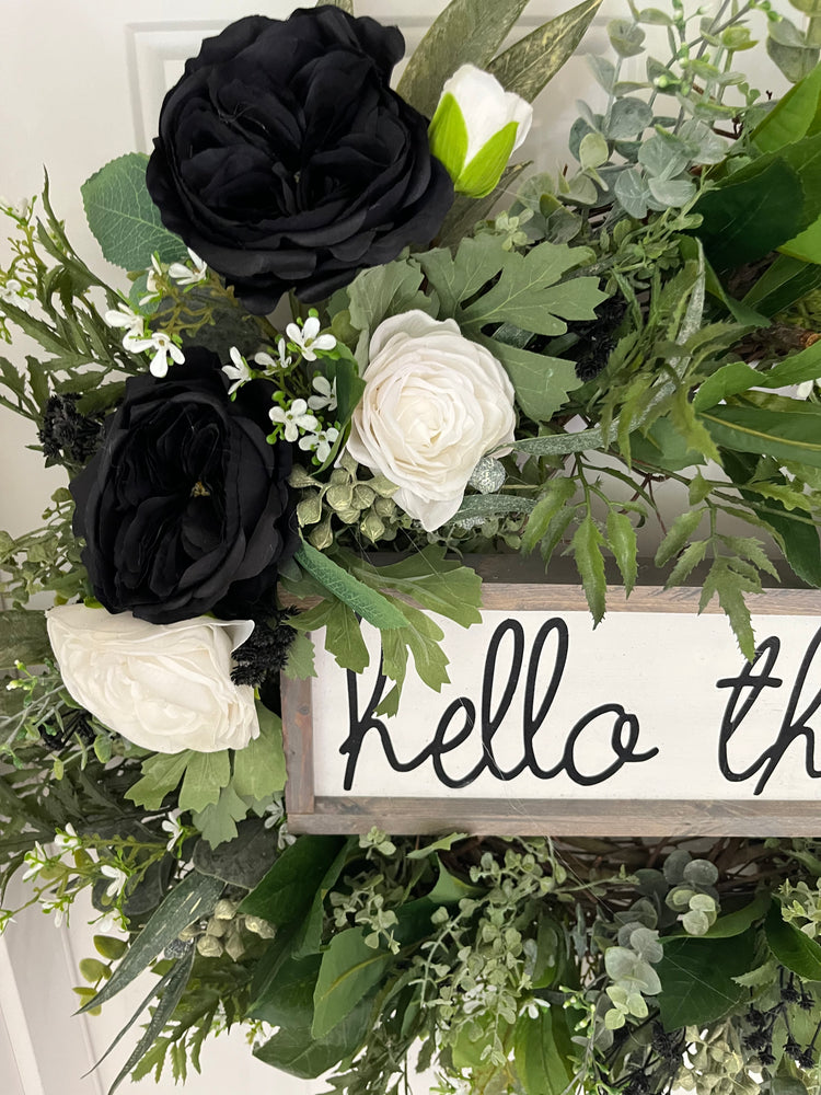 Hello Wreath