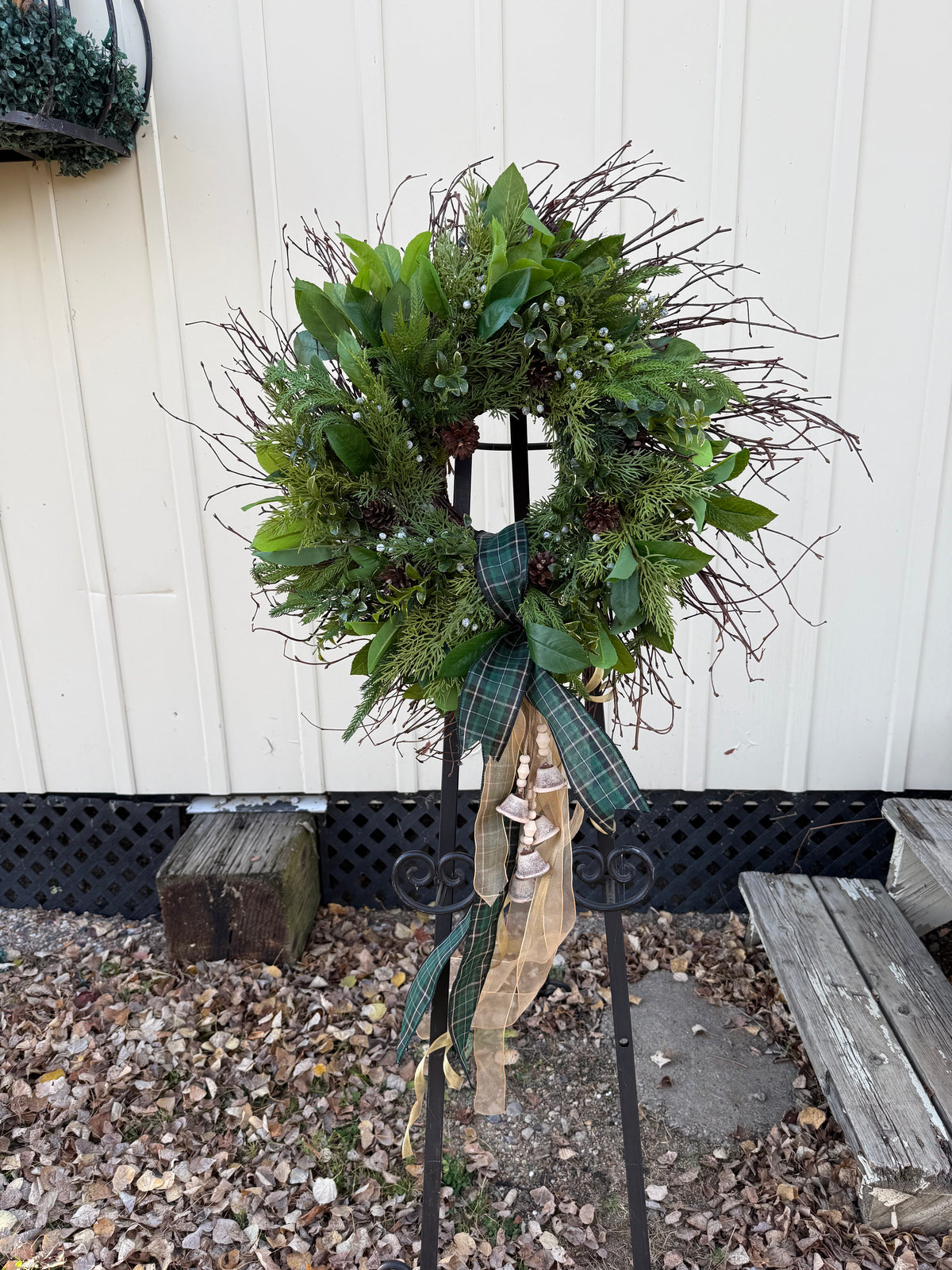 Evergreen Winter Wreath