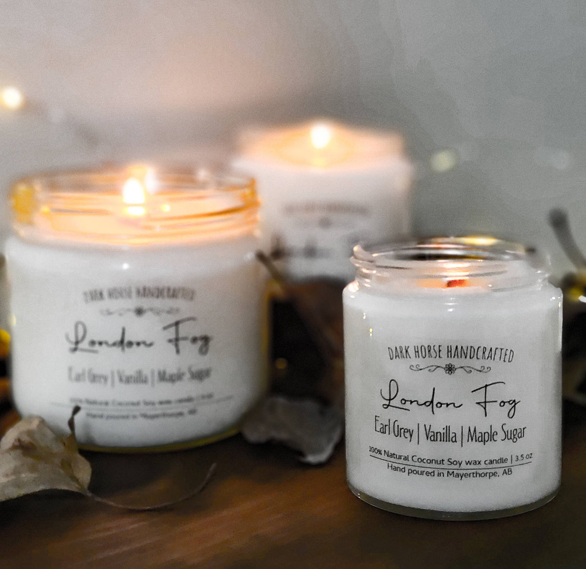 London Fog Candle - Bergamot, Earl Grey & Vanilla