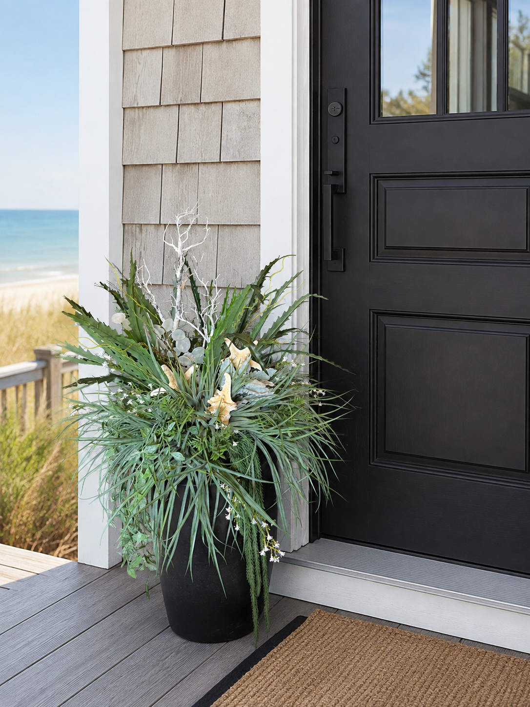 Coastal Drop in planter