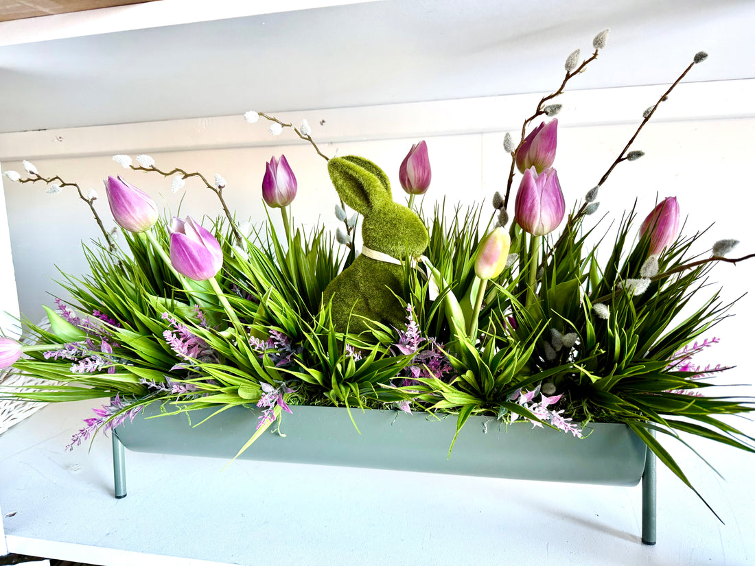 Bunny Tulip Arrangement