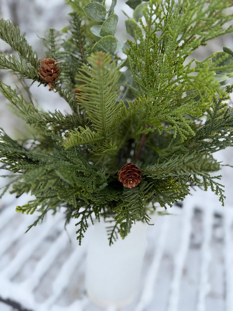 Winter garden Vase Arrangement