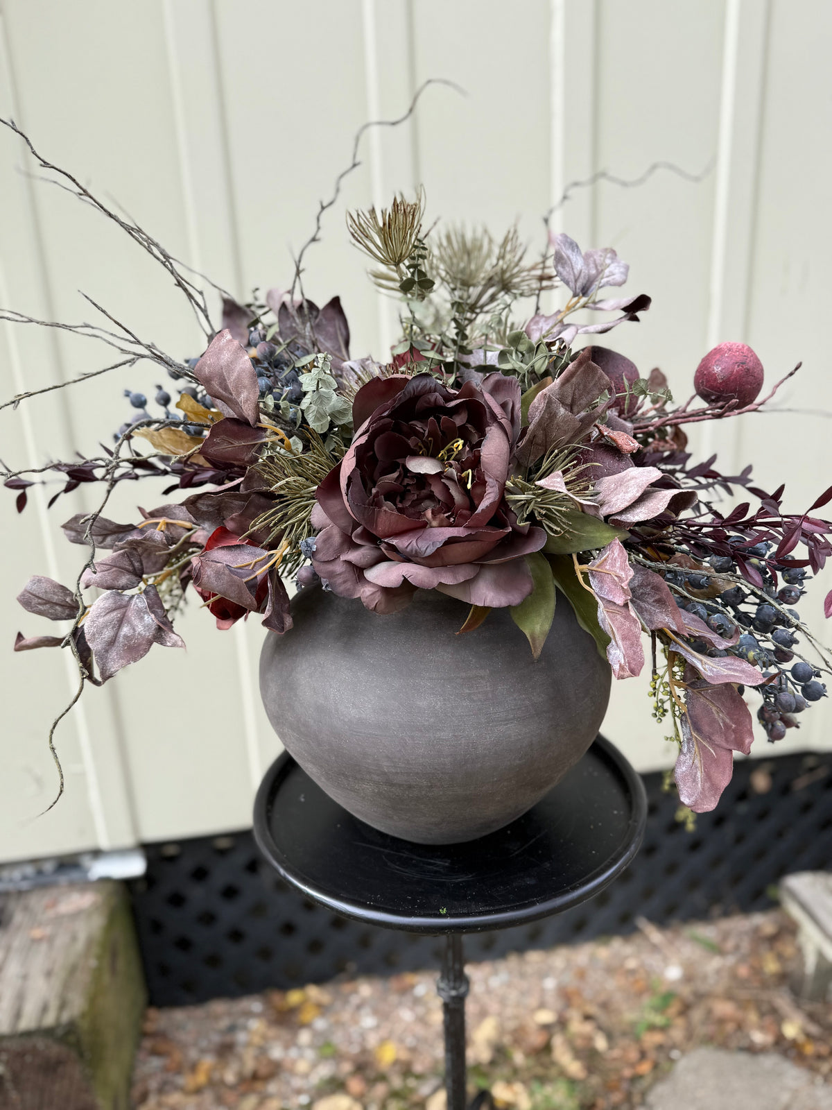 Magnolia Vase Arrangement