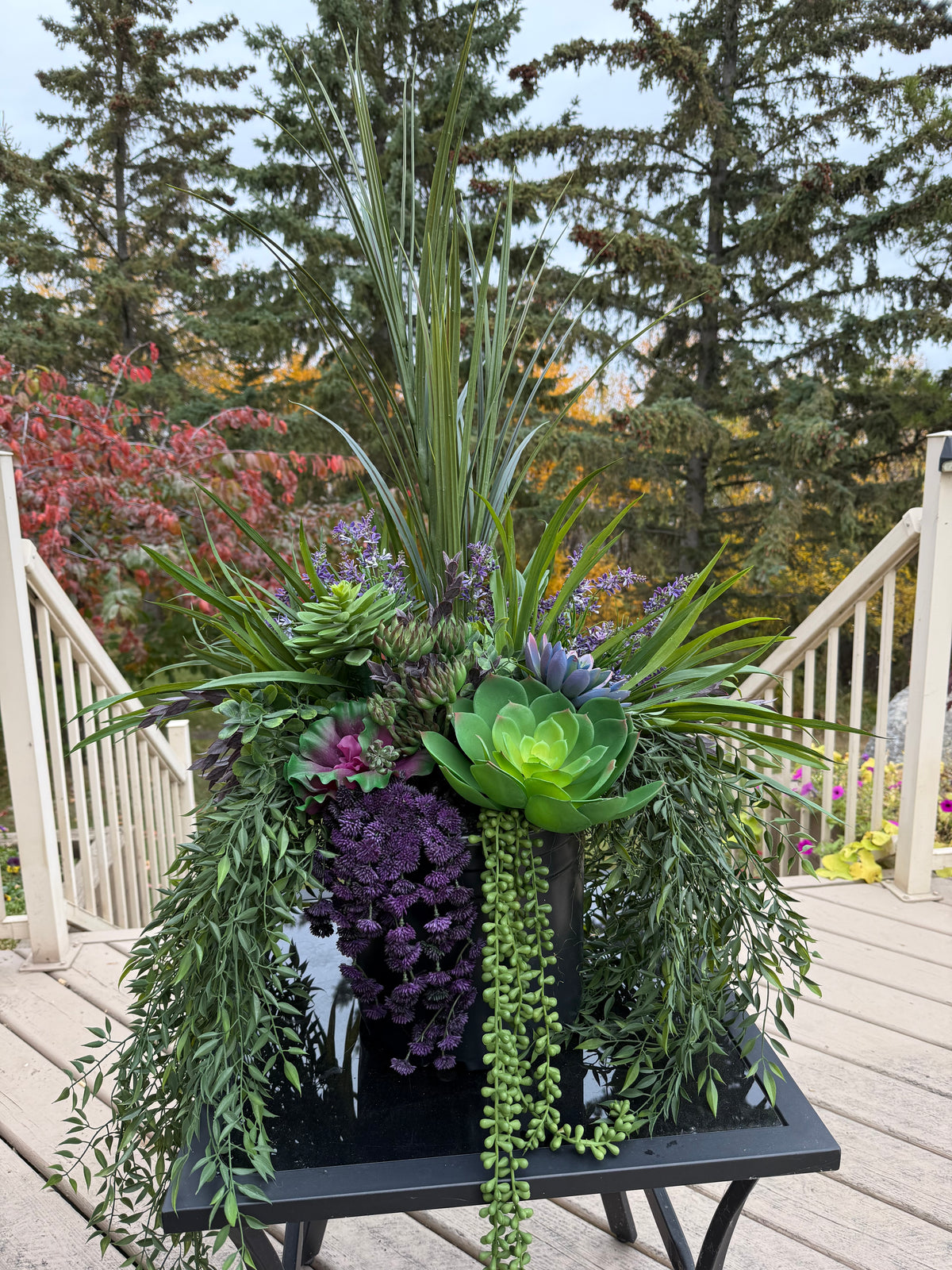 Large Succulent Drop-In Planter Insert