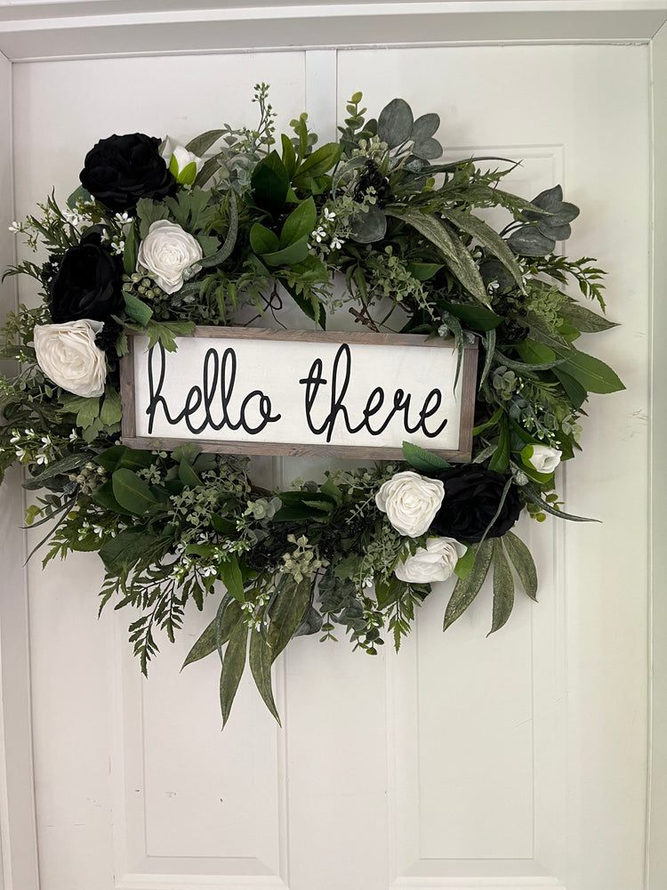Hello Wreath