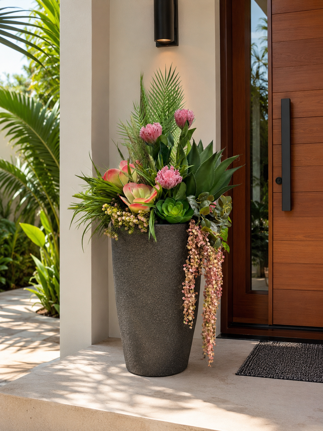 Large Tropical Drop in Planter