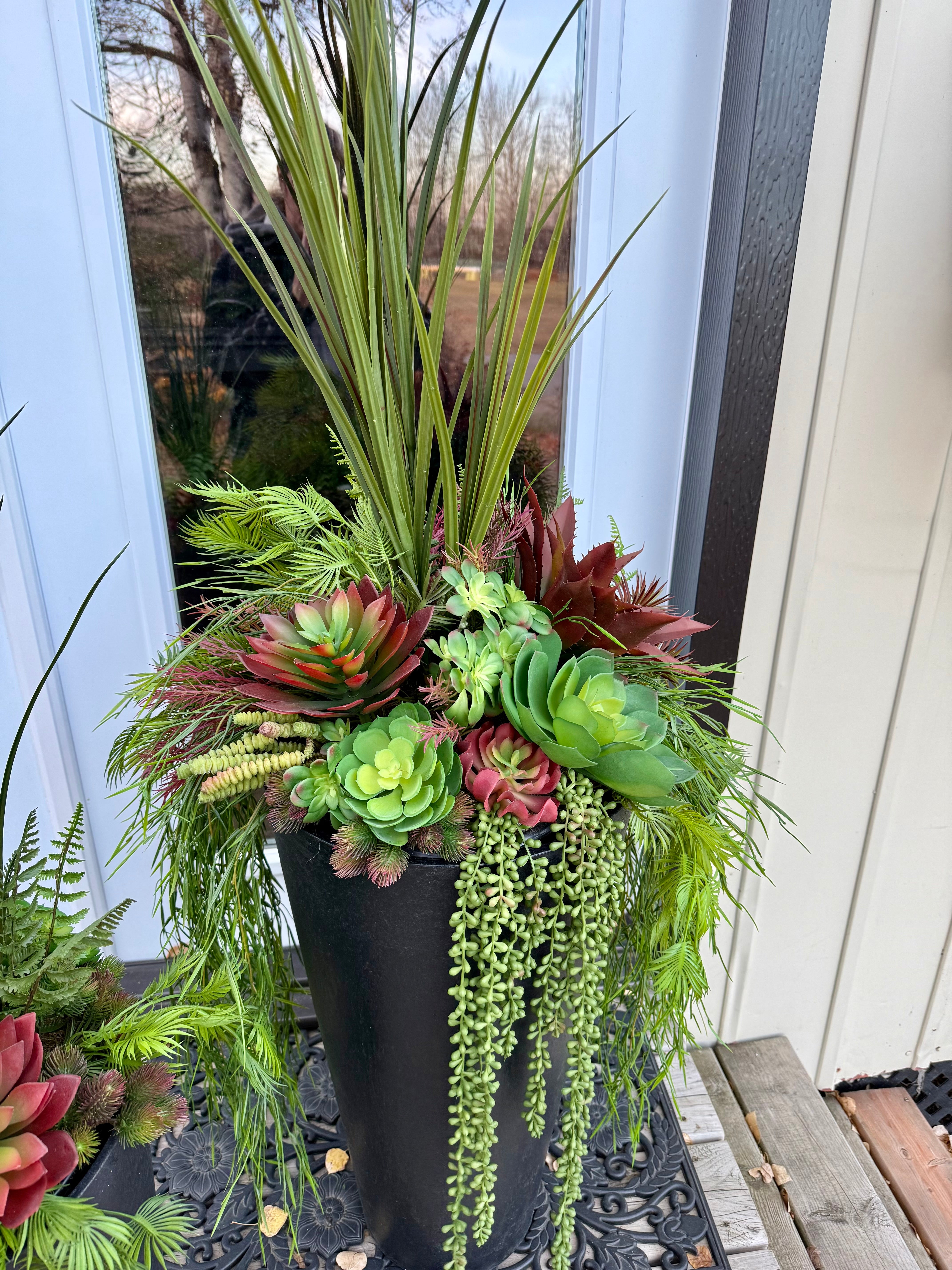 Set Of Two Succulent Inserts