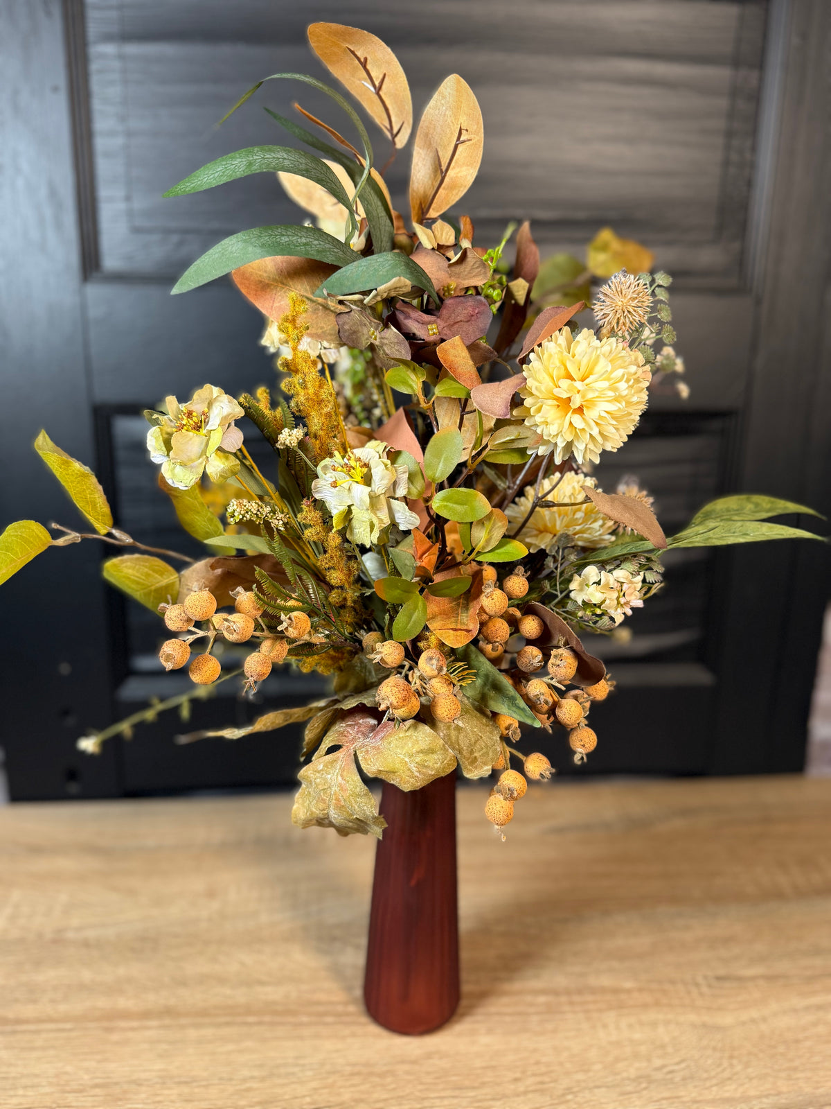 Fall Vase Arrangement