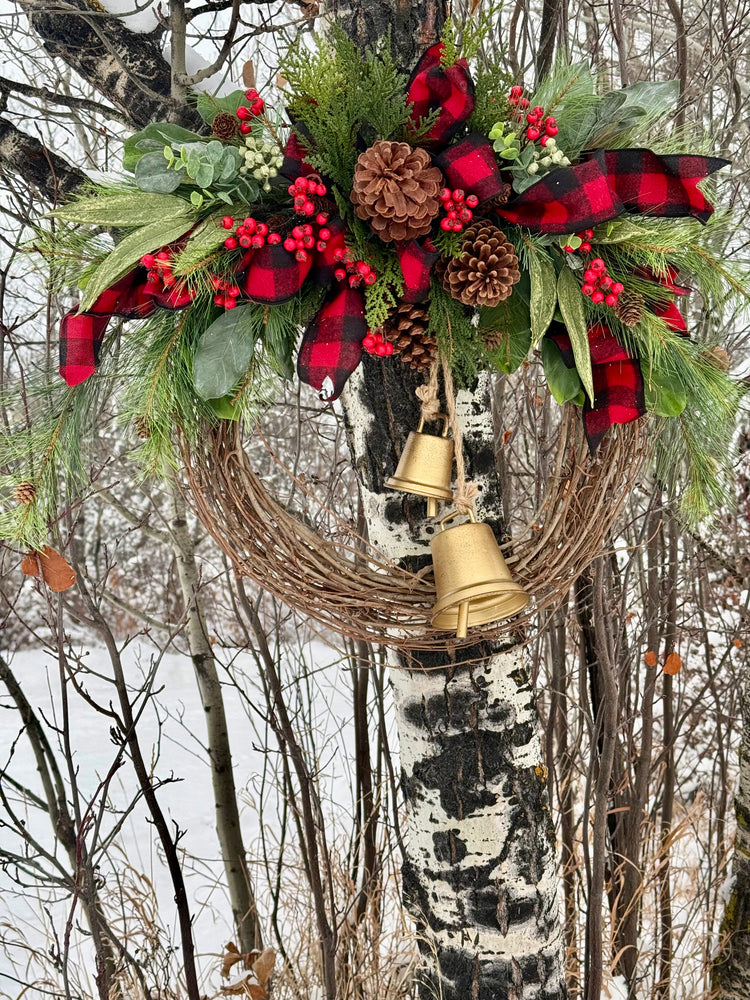 Farmhouse Bell Wreath