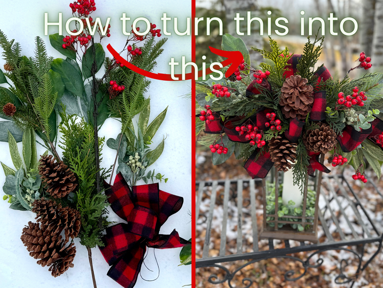 Lantern swag kit and tutorial