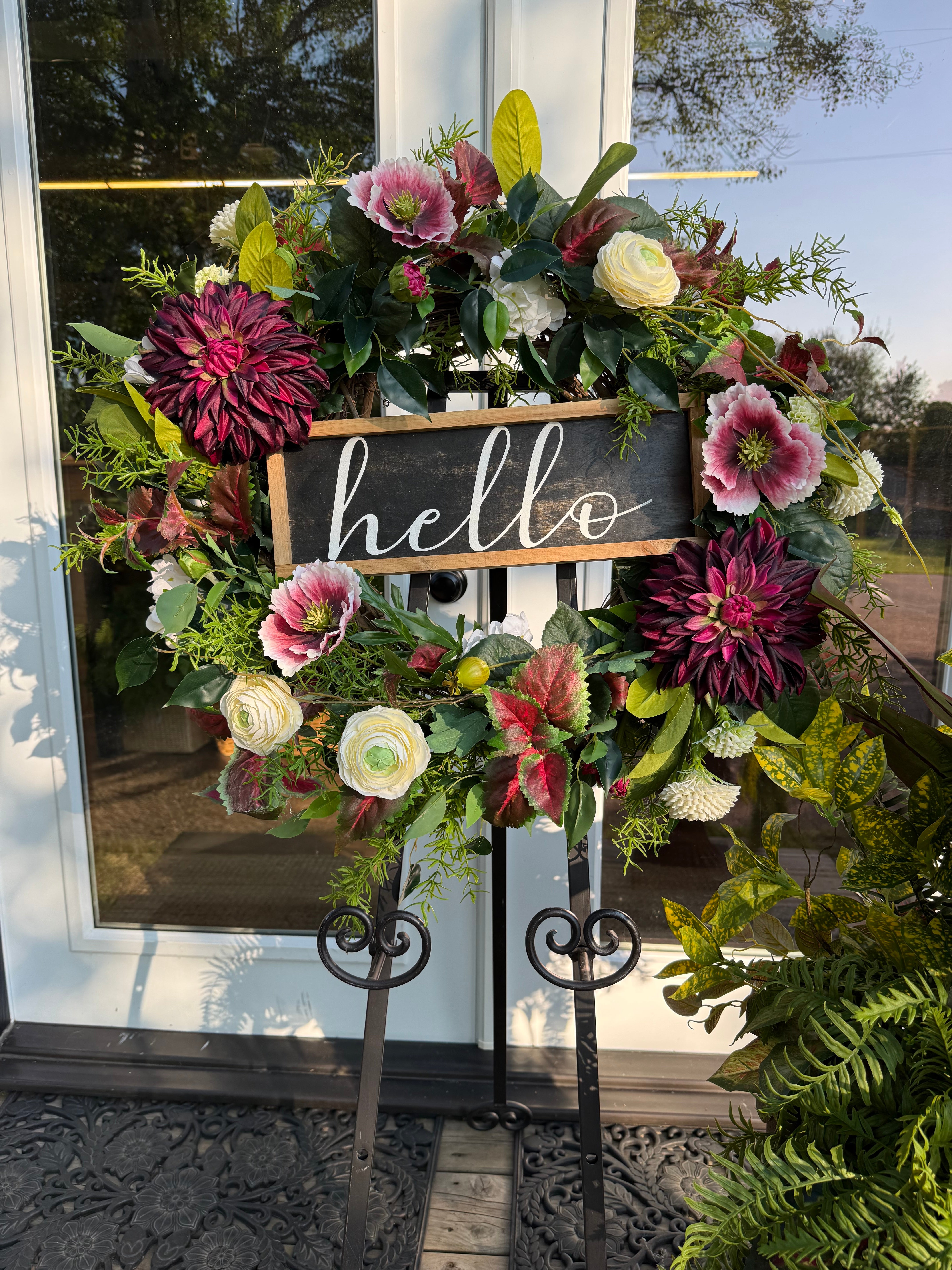 Hello Wreath