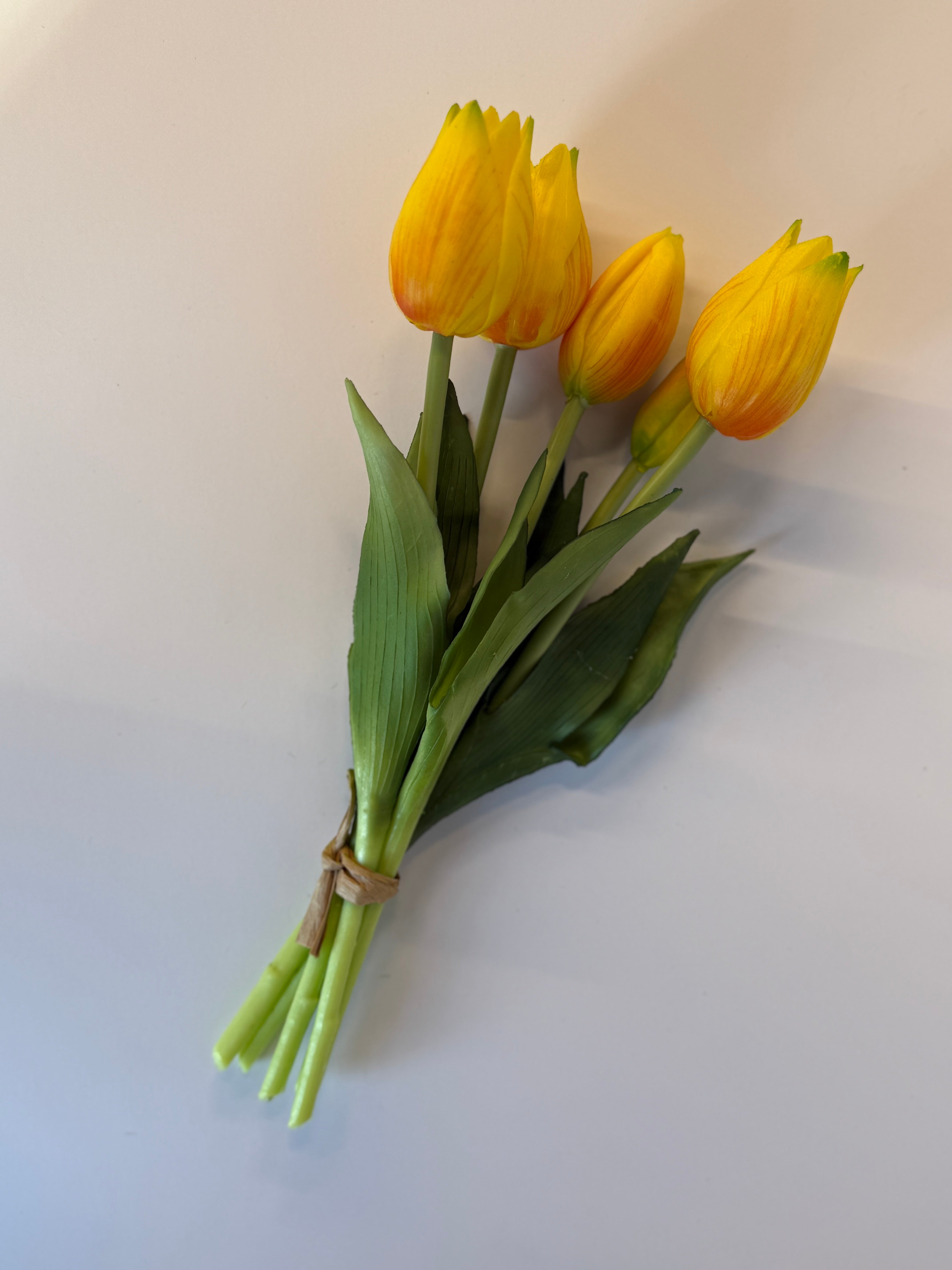 Yellow 10” Fresh Touch Tulip Bundle