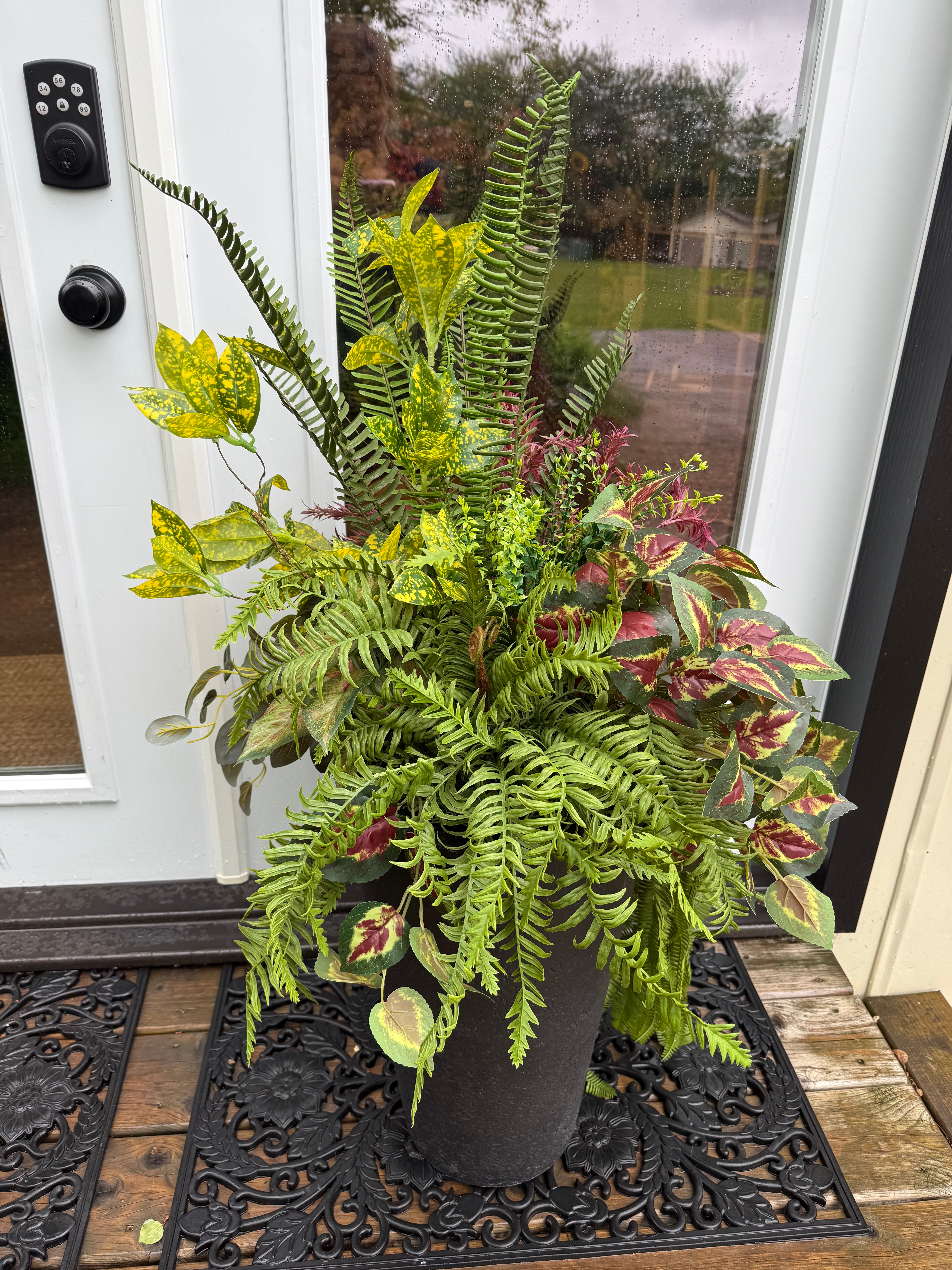Foliage drop in