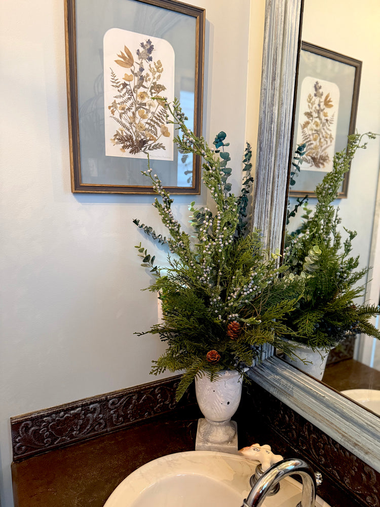 Juniper Wintergreen Arrangements