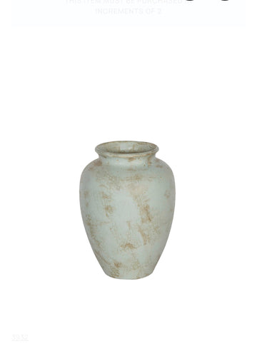 Blue Aged Ceramic Vase